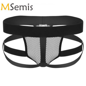 Swimwear Mens G String Thongs Briefs Transparent Swimming Trucks Lingerie Underwear Bikini Bulge