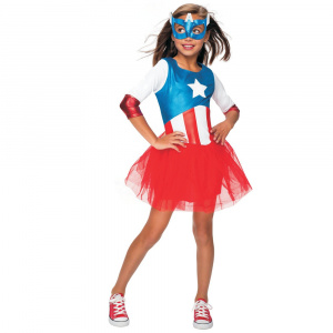 Kid's SuperHero TuTu Dress Halloween Costume for Girls