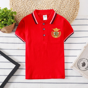 Children Polo Shirts Summer Kids Polo Shirt for Boys Breathable Shirts Baby Sport Tops School Wear 2-8 Years Kids Clothes
