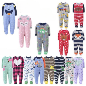 Stylish Warm Fleece Romper Newborn Baby clothes for Baby Boys and Girls