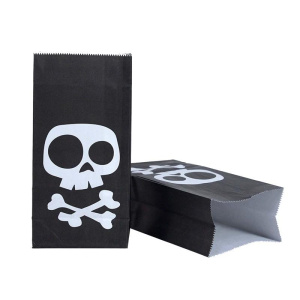 10/20pcs Halloween Candy Bag Wrapping Supplies Cute Ghost Pumpkin Spider Cat Paper Food Gift Bags Halloween Party Favors Decor
