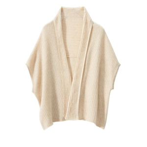 Knitted cashmere shawl scarf dual use outdoor casual fashion monochrome simple warm woman's shawl