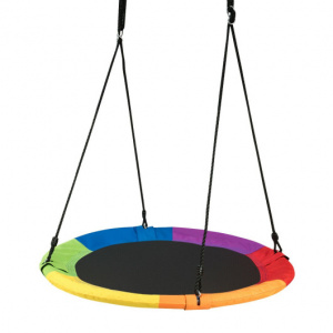Adjustable Heights Flying Saucer Tree Swing,  40 Inch