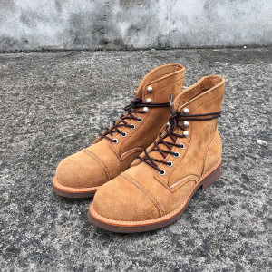 Genuine Leather Designer Vintage Men Ankle Boots for Men
