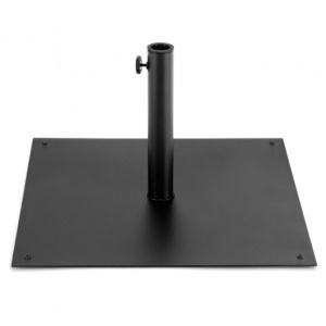 Weather-resistant patio umbrella base stand / Black umbrella stand base