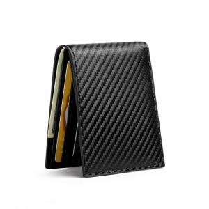 ZOVYVOL Carbon Fiber Pattern Smart Wallet RFID Money Bag Slim Wallet For Men Purse Carteira High Quality Credit Card Holder