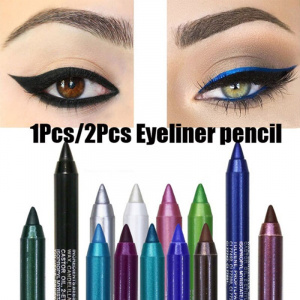 14 Colors Waterproof Long Lasting Pearl Pigmented Matte Glitter Eyeliner Pencils