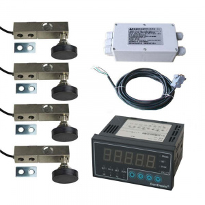 English Version DIY small scale YZC-320C /320 pressure sensor+ controller load cell matched CHB hopper batching scale