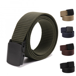 Men's Belt Nylon Fabric Belt military outdoor tactical Belt Army Style Cinturon male belts for men luxury ceinture tissu homme