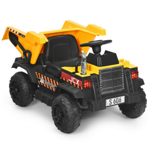 Kids Dump Truck 12V Battery Ride On With Electric Bucket