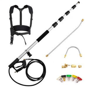 4000 PSI 18 Feet Telescoping Spray Wand Pressure Washer