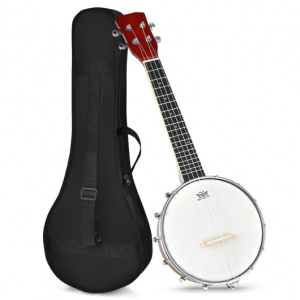 24 Inch 4 String Banjo Ukulele with a Portable Bag