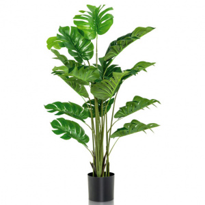 5 feet artificial tree for decoration / Mess-free Fake Monstera deliciosa plant