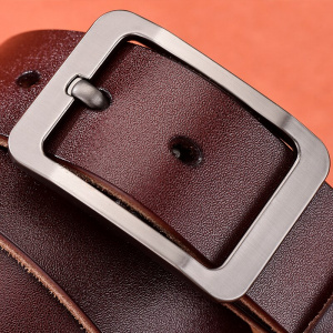 [DWTS]Men's belt leather belt men male genuine leather strap luxury pin buckle casual men's belt Cummerbunds ceinture homme