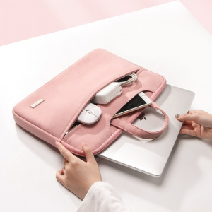Laptop Bag 13.3 15.6 14 inch Waterproof Notebook Bag Sleeve For Macbook Case M1 Air Pro 13 15 Huawei Shoulder Handbag Briefcase