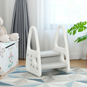 Multifunctional Step Stools with Armrest for Kids