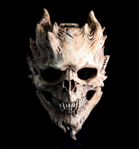 New Horror Halloween Skeleton Mask Skull Warrior Mask Death Skull Mask Demon Skull Horror Party Masque Masquerade Masks