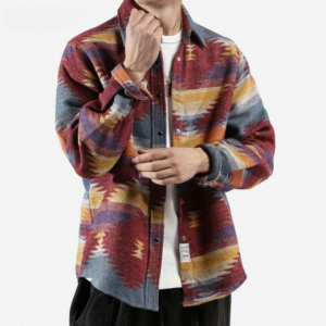 GONTHWID Hip Hop Tie Dye Snap Button Long Sleeve Shirts Men Fashion Casual Streetwear Dress Shirt Coats Male Hipster Shirts Tops