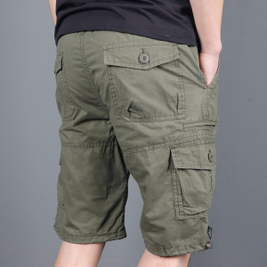 Men's Military Cargo Shorts Army Camouflage Tactical Joggers Shorts Men Cotton Loose Work Casual Short Pants Plus Size 4XL