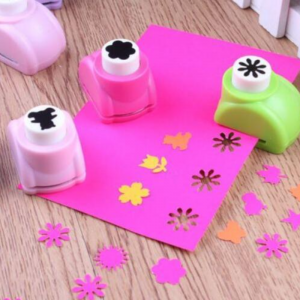Handmade Small Embossing Flower Punching Stamp Device Toys for Kids