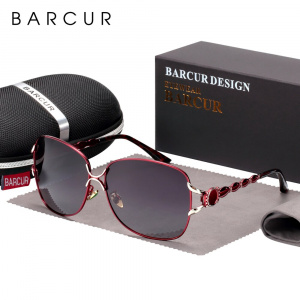 BARCUR Design Sun Glasses For Women Classic Polarized Sunglasses Female Luxury Shades Oculos Ladies Eyewear