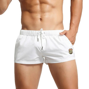 Sports Pocket Casual Shorts Mens Mini Boxer Shorts Mesh Breathable Gym Workout Sweatpants Beach Shorts Homewear Plus Size