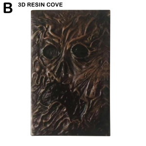 New Necronomicon Dark Magic Book Prop Demon Evil Undead Altar Ritual Summon Book Home Halloween Living Room Desktop Decoration