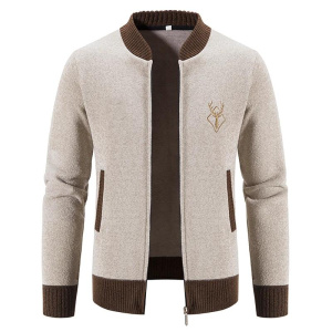 New Knit Sweater Jackets Men's Korean Baseball Jumper Cold Blouse Streetwear Y2K Sweatshirts Male Trench Coat