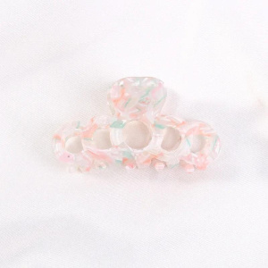 6 Colors Retro Geometric Hollow Circle Crab Claw Clip Korean Fashion Children Girls Hair Clips Hairpin Hair Accessories Headwear
