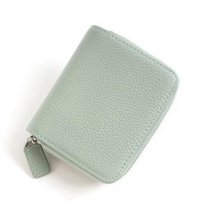 Fashion Custom Name Luxury Card Holder Versatile Genuine Leather Card Wallet For Woman Luxury Designer Engrave Letter Coin Purse