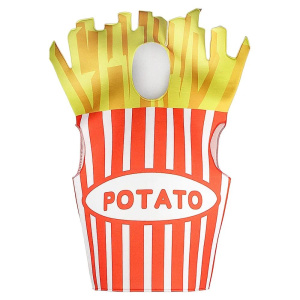Funny Food Cosplay Halloween Costume Adult Family Fancy Dress Pizza Burger French Fries Sausage Hot Dog Carnival Party Outfit