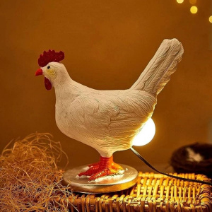 Easter Home Decor Decorative Night Lights Simulated Animal Funny Chicken Night Light