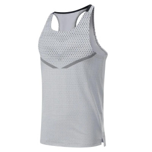 New Men Bodybuilding Tight Vest Sport Muscle Fitness Jogger Workout Sleeveless Shirt Sportwear Gyms Singlet Running Tank Tops