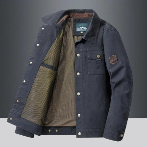 Cargo Jackets Men Casual Windbreaker Fashion Cargo Jacket Coat Male Baseball Jackets Camping Outerwear Man Clothes