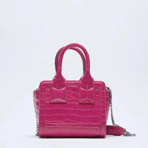Top-handle Bags for Women New Casual Female Small Leather Handbags Fashion Printing Crossbody Bag Commuter Small Square Bag