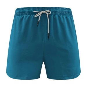 Mens Single Deck Beach Sweat Shorts with Zipped Back Pocket Running Training Short Pants Marathon Athletic Breathable Sweatpants