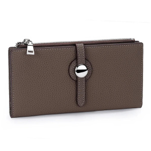 Luxury Genuine Leather Long Wallet Woman Large Capacity Custom Name Fashion Card Holder Engrave Initials Clutch Bag Coin Purse