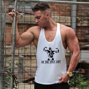 Muscle Mens Bodybuilding Stringer Tank Top gym Clothing Y back Fitness sleeveless vest shirt Weightlifting singlets