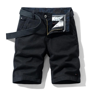 Men Brand New Casual Vintage Classic Pockets Solid Cargo Shorts Men Outwear Fashion Cotton Tactical Joggers Shorts Male