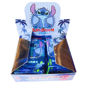 160 Pcs Disney Lilo & Stitch Card Cute Cartoon Stitch Angel Character Card Fun Collection Card Children Toy Gift