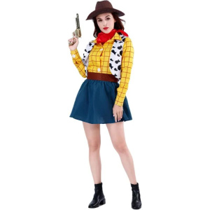 Cowboy robe de noël unisexe shérif Halloween carnaval habiller fête jouet scène Performance