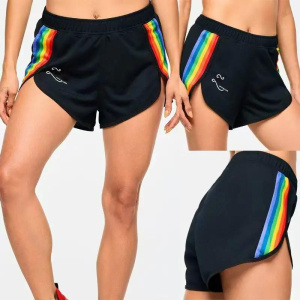 ABCDE Fitness Wear PRIDE Collection New Quick Dry Shorts Hot Pants Dance Fitness Dance J295
