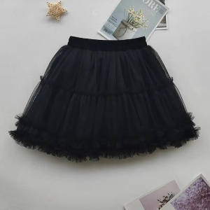 Girls short Skirt Body Tulle Cake Skirt Children's Public Skirt Daily Wear Stand Fit New Arrival MEHTT Brand