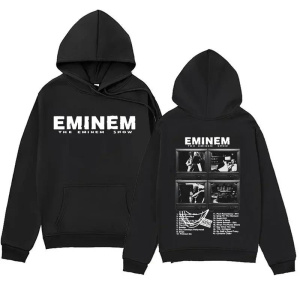 Hoodies for men and women oversized streetwear with rapper prints, music album Cuatro seasono