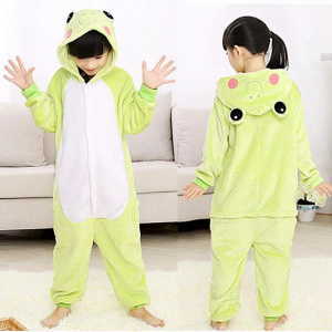 Dalmatian Dog Onesie Kids Pajama Flannel Animal Anime Kigurumi Full Body Boy Girl Sleepwear Hooded Children Clothes