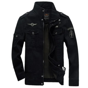 New Casual Army Military Jacket Men Plus Size M-6XL Jaqueta masculina Air force one Cargo Mens Jackets Coat