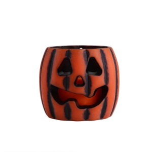 Pumpkin Lantern Halloween Decoration LED Electronic Candlelight Creative Arrangement Props Home Decor Small Night Light