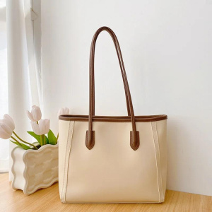 Korean Style Fashionable Commuter Women's Handbag New Trendy Versatile shoulder Bag High Quality Soft PU Leather Tote Bag