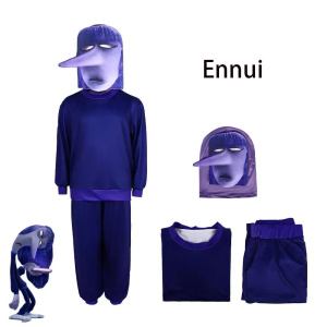 Movie Inside character Out 2 Joy sadness Anger Cosplay anxiety dress Costume Carnival Party halloween TV role play Embarrassment