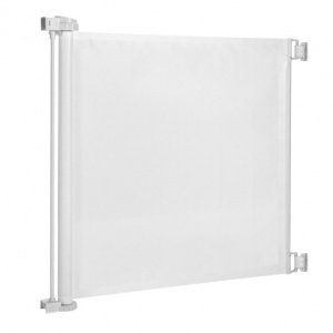 Indoor cum Outdoor Mesh stair gate / Retractable mesh gate for safety